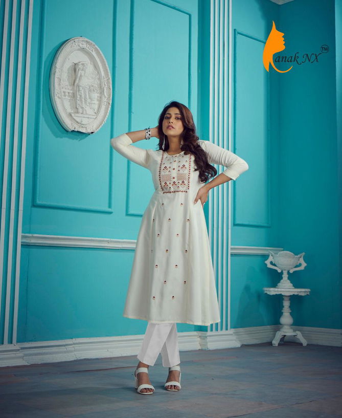 Kanak Nx Mannat 1 Designer Fancy Ethnic Wear Latest Kurti Collection